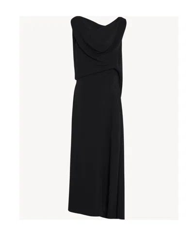The Row Bamaris Off-shoulder Maxi Dress