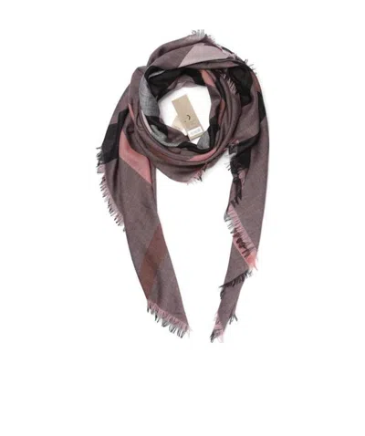 Burberry Checked Edge-edged Scarf
