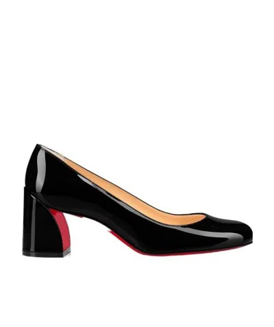 Christian Louboutin Black Miss Sab 55 High Heels