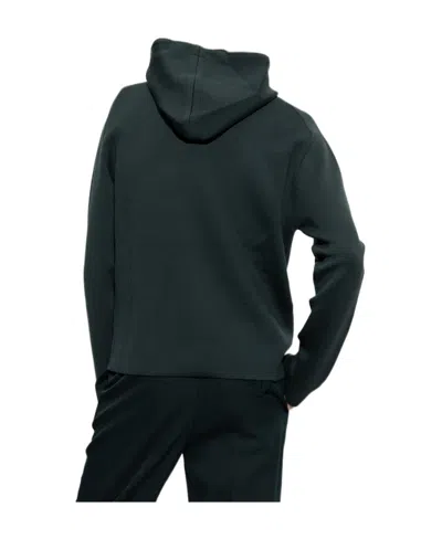 Bottega Veneta Logo Hooded Sweater In Black