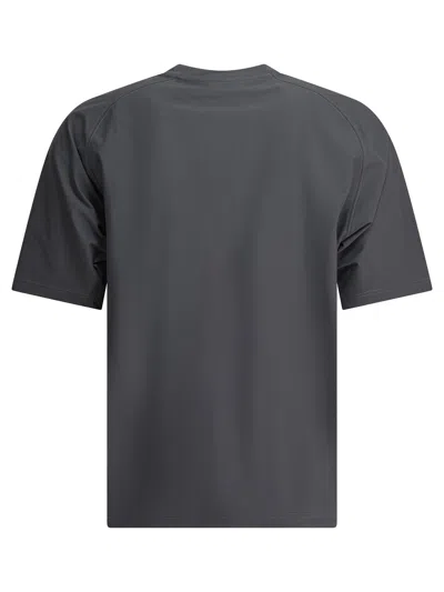 Daiwa Pier39 Daiwa Pier 39 Grey Polyester T-shirt In Black