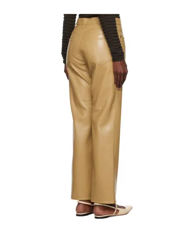 Frame High Waist Casual Pants In Neutral