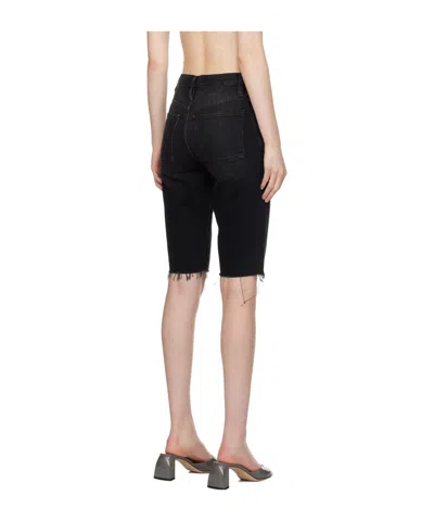 Frame High Waist Denim Shorts