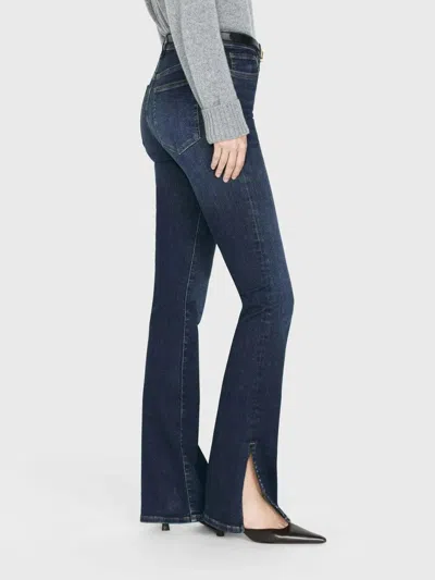 Frame Slit Denim Shorts