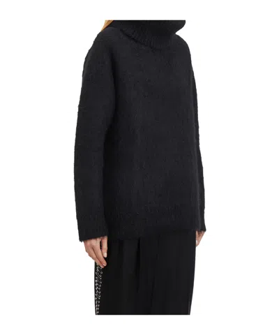 Junya Watanabe Turtleneck Long Sleeve Sweater In Black