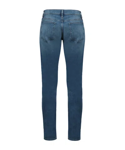 Frame Modern Straight Jeans In Blue
