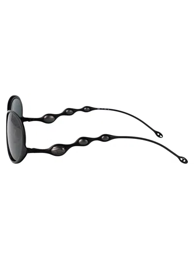 Diesel Powdre Matte Black Metal Sunglasses