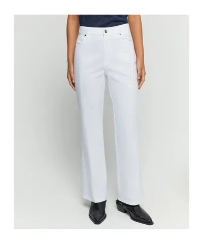 Iblues Flared Trousers In White