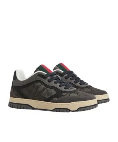 Gucci Re-web Monogram Sneakers In Multi