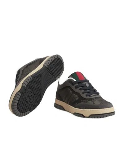 Gucci Re-web Monogram Sneakers In Multi