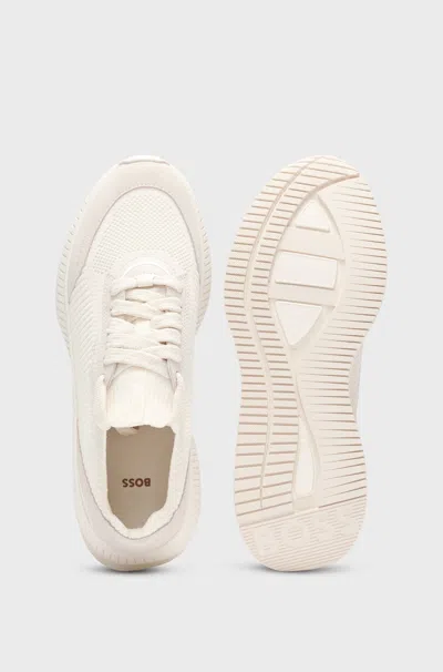 Hugo Boss Panelled Suede Sneakers