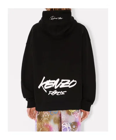 Kenzo Cotton Futura 2000 Sweatshirt With Graphic Prints