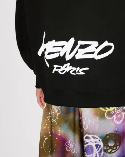 Kenzo Cotton Futura 2000 Sweatshirt With Graphic Prints
