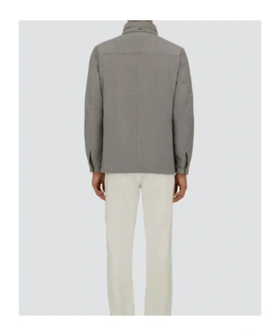 Herno Multi-pocket Field Jacket In Gray