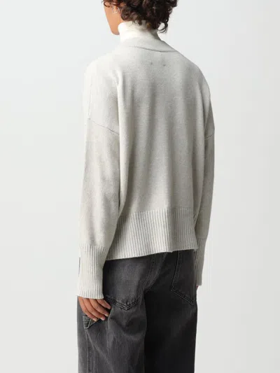 Roberto Collina Wool And Cashmere Cardigan In Grey