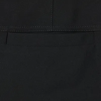 Gucci Houndstooth Wool Pant With Embroidery In Gray