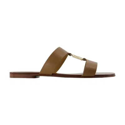 Dolce & Gabbana Ciabatta Flat Vitello Liscio
