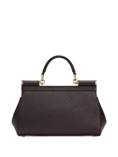 Dolce & Gabbana Sicily Medium Leather Handbag