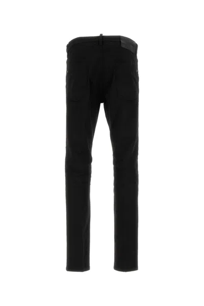 Dsquared2 Dsquared Black Stretch Denim Cool Guy Jeans In Black