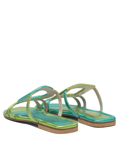 Elina Linardaki Strappy Slide Sandals