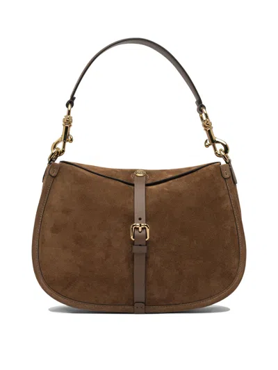 Etro Women Suede Pony Shoulder Bag