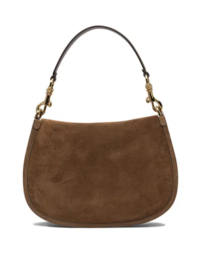 Etro Women Suede Pony Shoulder Bag