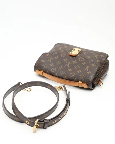 Pre-owned Louis Vuitton Monogram Pochette Metis Bag
