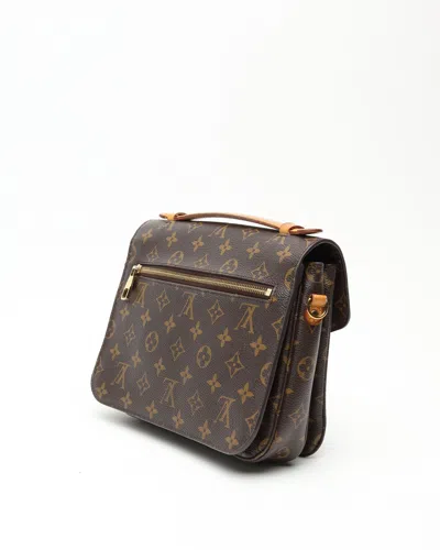 Pre-owned Louis Vuitton Monogram Pochette Metis Bag