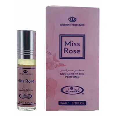 Al Rehab Unisex Miss Rose Rollerball Perfume Oil 0.2 oz Fragrances 6281110003486