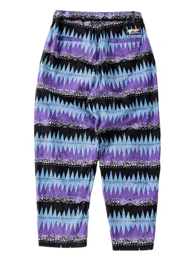 Manastash Printed Trousers In Purple
