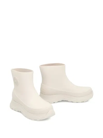 Canada Goose Vancouver Logo-patch Platform Rain Boots In White