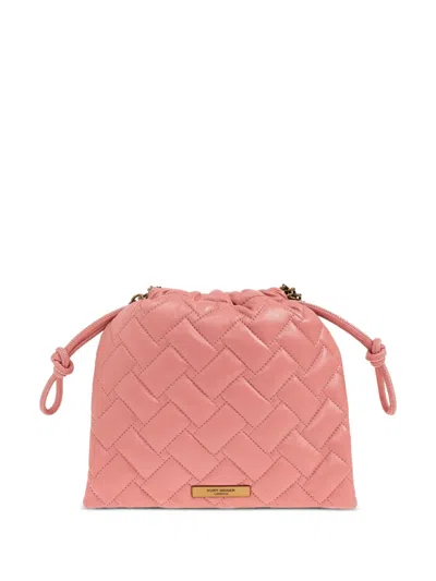 Kurt Geiger Small Kensington Quilted Drawstring Bag