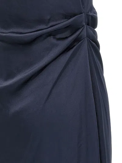 Theory Draped Midi Dress