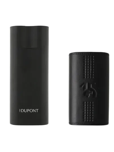 St Dupont Logo-debossed Cigar Case In Black