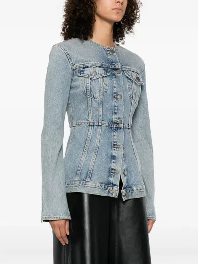 Haikure Temple Lagoon Denim Jacket