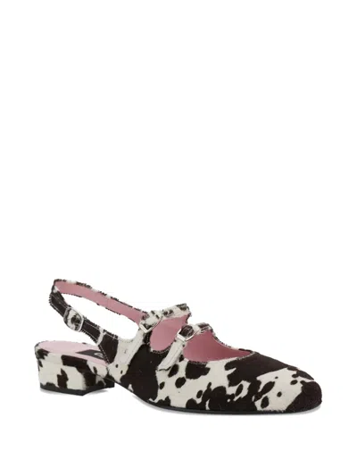 Carel Paris 25mm Peche Slingback Flats