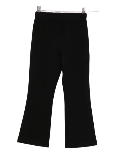 Douuod Flared Trousers In Black