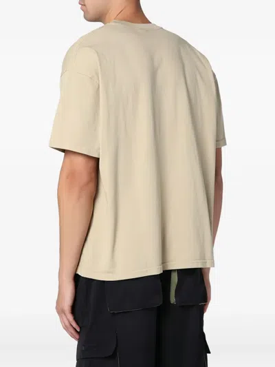 Brain Dead Graphic-print Crew-neck T-shirt In Nude