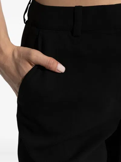 Samsoe & Samsoe Pocket Straight Trousers In Black
