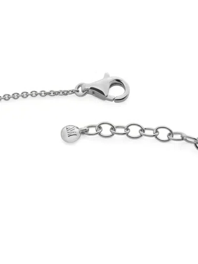 Monica Vinader Sterling Silver Siren Muse Disc Chain Bracelet In Silver