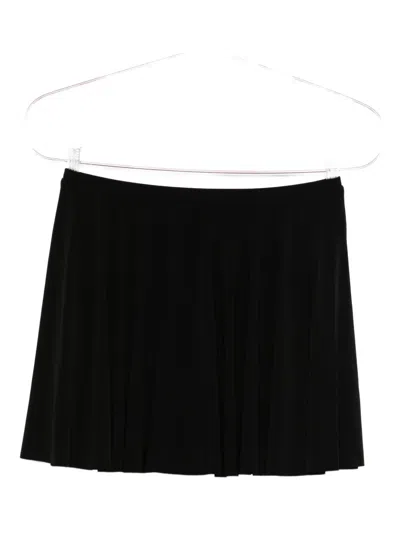 Norma Kamali Pleated Mini Skirt