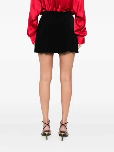 Norma Kamali Pleated Mini Skirt