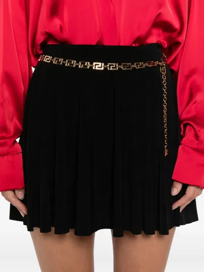 Norma Kamali Pleated Mini Skirt