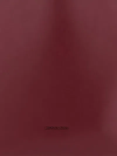 Michael Michael Kors Structured Red Cow Leather Jordi Tote