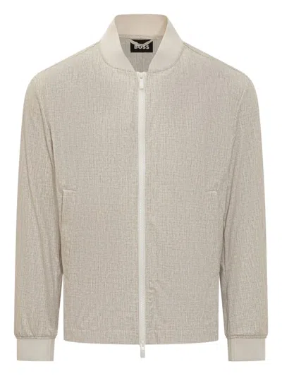 Hugo Boss Boss P-hanry-bmp Jacket In Gray