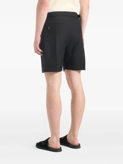 Manière De Voir Pleated Buckle Shorts