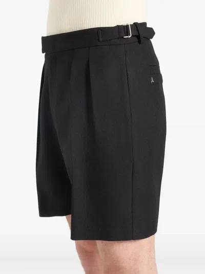 Manière De Voir Pleated Buckle Shorts
