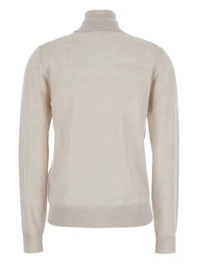 P.a.r.o.s.h Beige Turtleneck Sweater