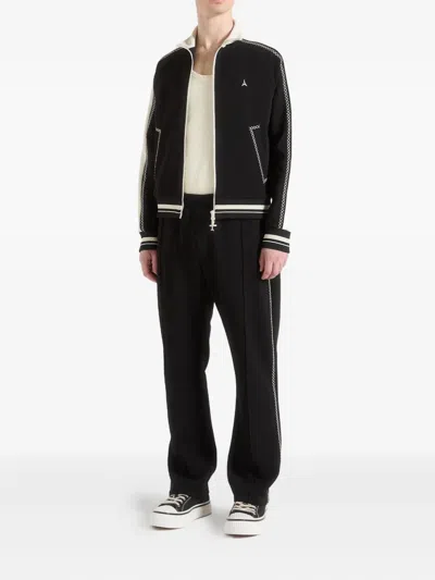 Manière De Voir Tristan Whipstitch Raglan Track Jacket