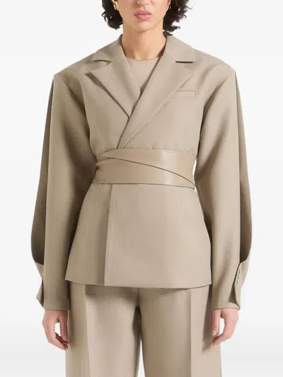 Manière De Voir Marie Belted Blazer